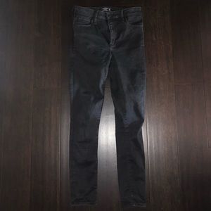 Simone High Rise Super Skinny Black Jeans